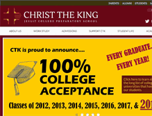 Tablet Screenshot of ctkjesuit.org